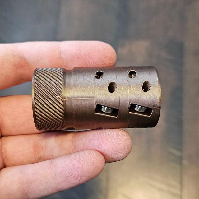 Simple 6 Bearing Silly Collet BCAR 3D model thumbnail