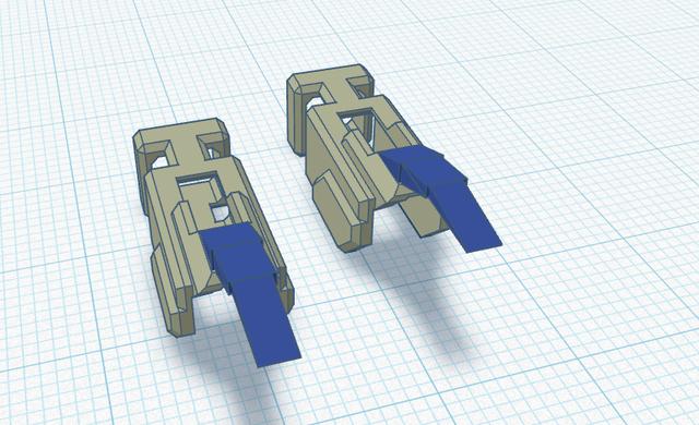 Reverse spikes for 13 dummy arm 3D model thumbnail