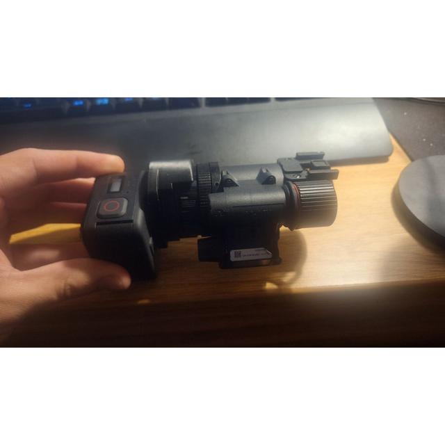 Jery 14 go pro NVG camera mount 3D model thumbnail