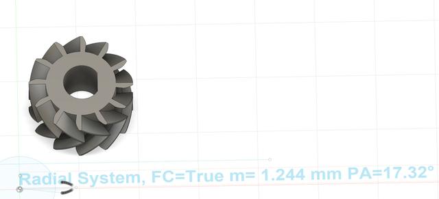 12 Tooth Gear for Filament Winder 3D model thumbnail
