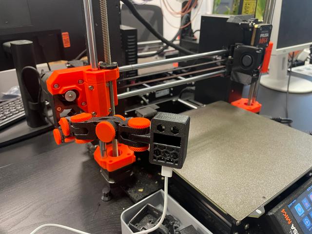 ESP32-Cam case for articulating arm 3D model thumbnail