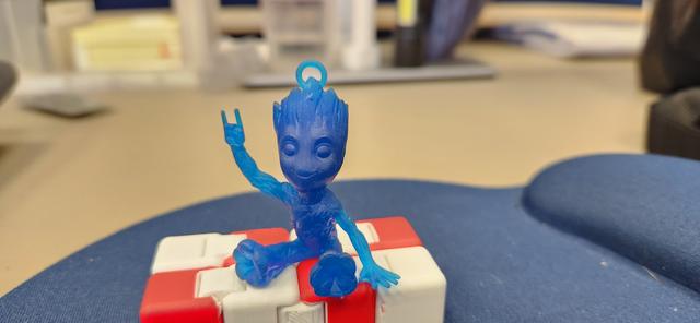 heavy_metal_groot_key chain 3D model thumbnail