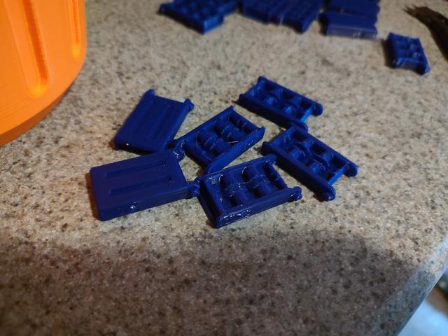 Less-Latchy Latch by Cake for Gridfinity Storage Box by Pred 3D model thumbnail