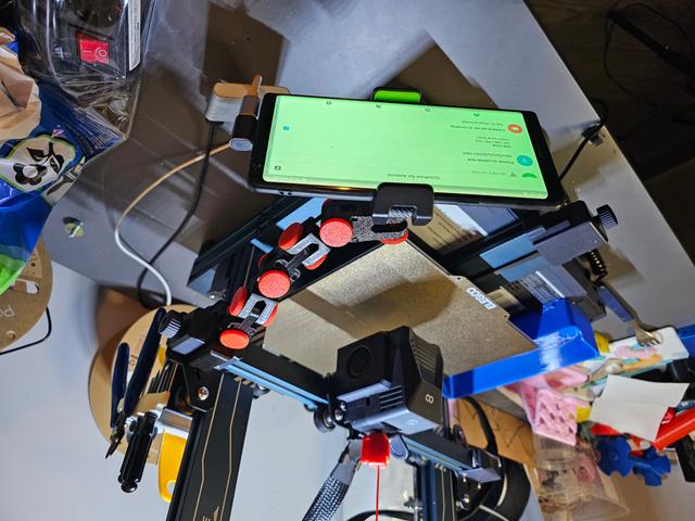 Ball for Phone holder for Octa4a/Octaprint 3D model thumbnail