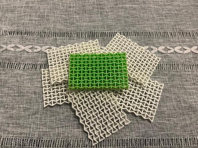 Auxetic Material (negative Poisson's ratio) 3D model thumbnail
