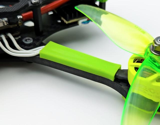 Apex 5" Wire Covers - ImpulceRC FPV Drone Arm Protectors 3D model thumbnail