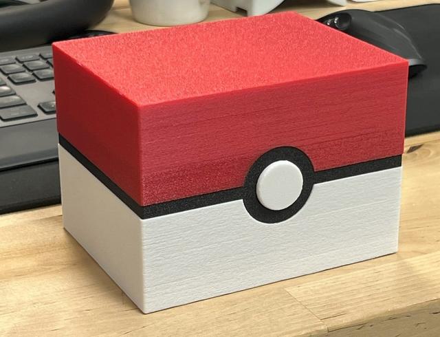 MTG Jumpstart Pokeball Case 3D model thumbnail