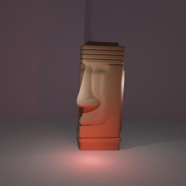 Lucky 13 Head Pillar 3D model thumbnail