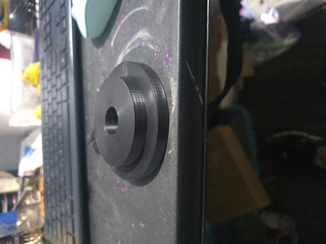 spool hub for large hole spools 3D model thumbnail