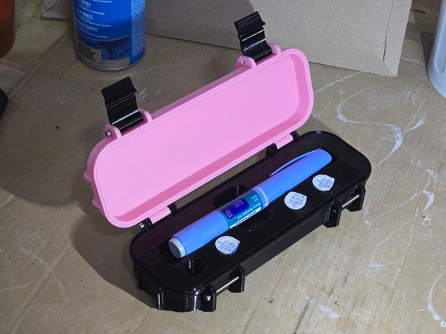 Ozempic Pen Protective Case 3D model thumbnail