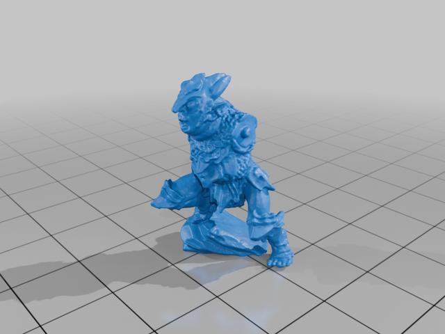 Goblin King 3D model thumbnail