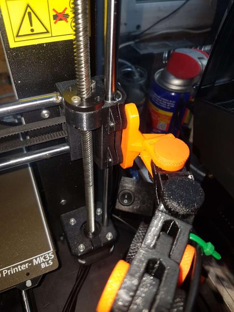 Prusa mk2 mk3 X-end camera mount for Sneaks Articulating Raspberry Pi Camera Mount 3D model thumbnail