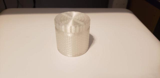 Stronger Silica Gel Spool Container - 50mm 3D model thumbnail