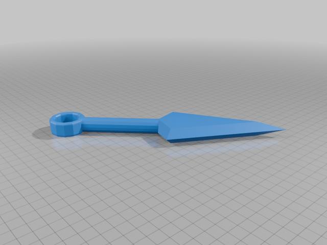 knife 3D model thumbnail