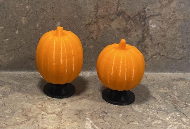 Bobbling Pumpkins Bobblehead 3D model thumbnail