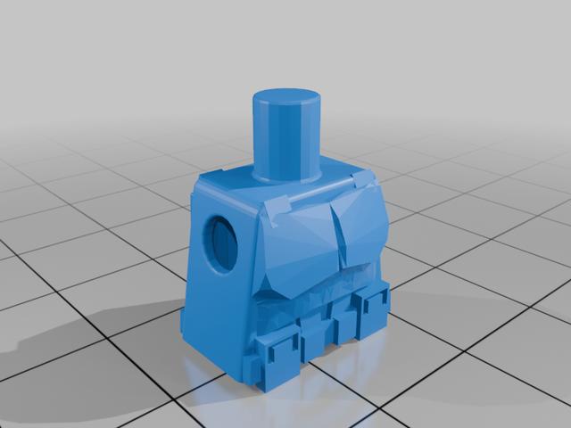New clone body 3D model thumbnail