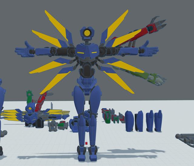 V1 ULTRAKILL Dummy 13 Figure 3D model thumbnail