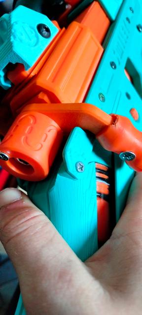 reinforced Bolt with screw for Smiley bolt action blaster 3D model thumbnail