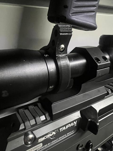 scope throw ring for bushnell trophy 3-9x40 3D model thumbnail