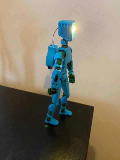 Dummy 13 Battery backpack 3D model thumbnail