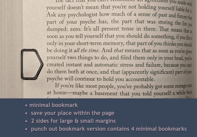 Breadcrumb Bookmark 3D model thumbnail