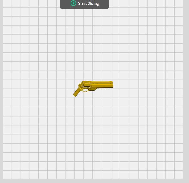 dummy 13 pistol 3D model thumbnail