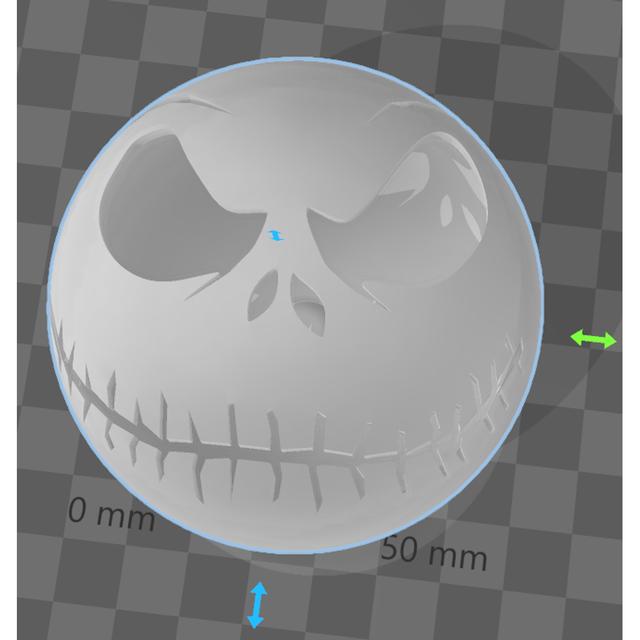 Jack Skellington 3D model thumbnail