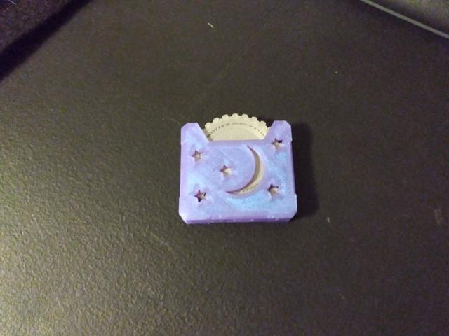 Fidget Clicking Wheel Case Remixes 3D model thumbnail