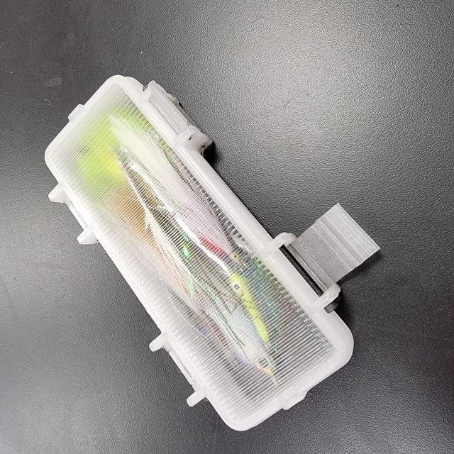 Clear Fishing Lure Box (Magnetic/Latched Tackle Box) 3D model thumbnail