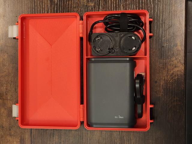 Rugged Box for GL-iNet Travel Router 3D model thumbnail