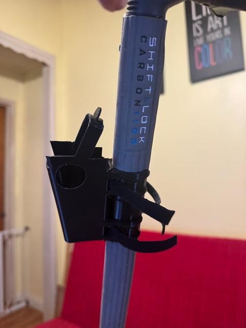 Foil Drive Basic Controller Boom Holder 3D model thumbnail
