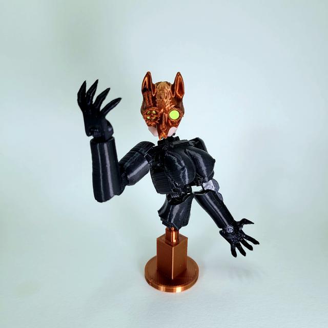 Dummy 13 Bust Stand 3D model thumbnail