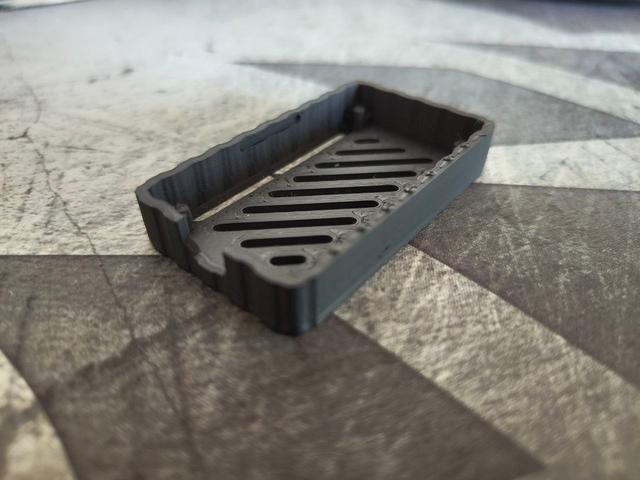 ESP32 Case with flat side 3D model thumbnail