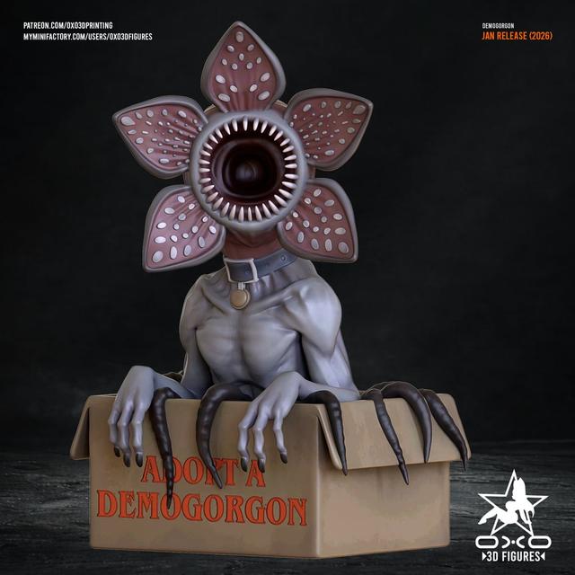 Demogorgon Pet - Stranger Things 3D model thumbnail