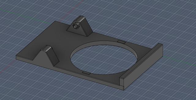 empatica embrace 2 watch charger replacement half 3D model thumbnail