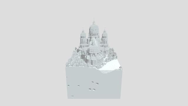 Cathedral 3D model thumbnail