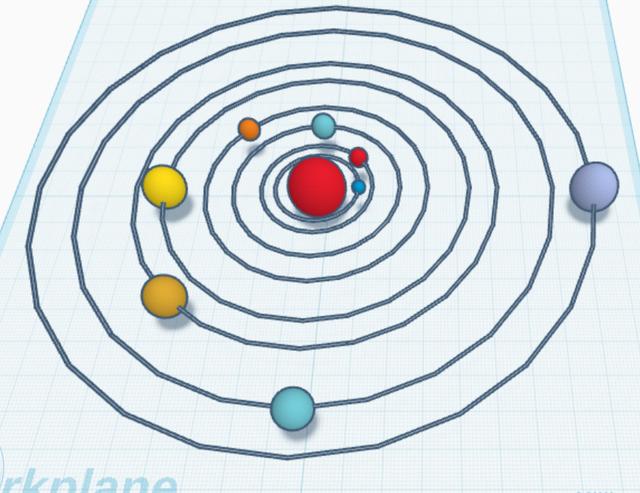 Solar System 3D model thumbnail