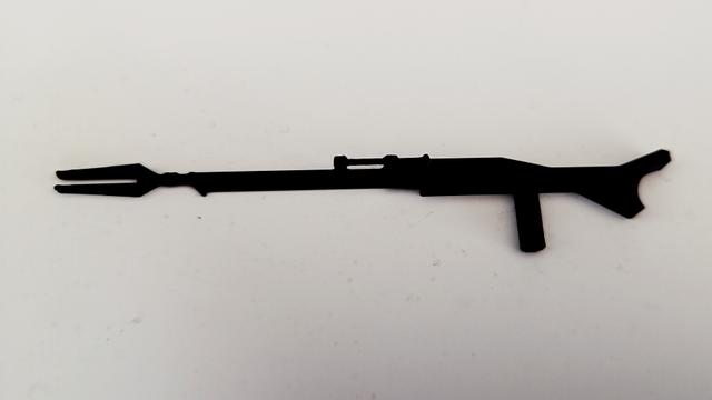 Lucky-13 mandalorian rifle 3D model thumbnail