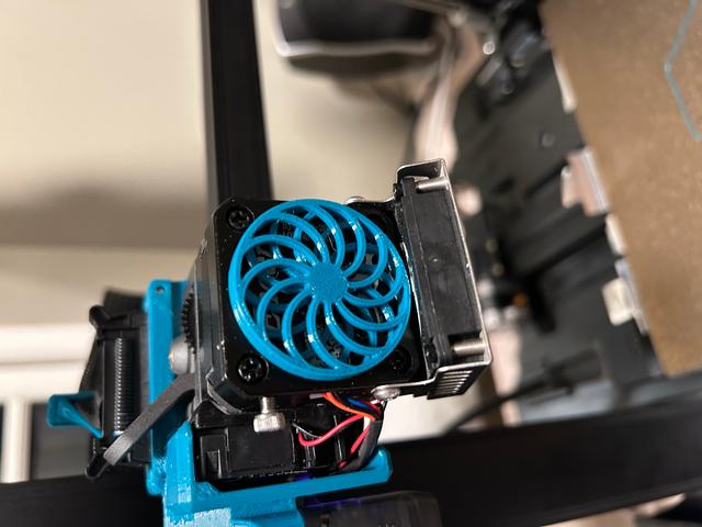 Ender 3 S1 Hypnotic Fillament Visualizer 3D model thumbnail