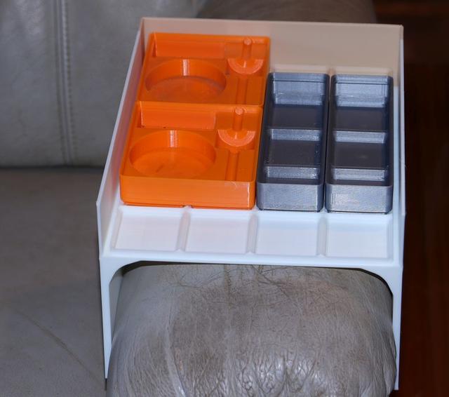Armrest Gridinfinity Shelf 3D model thumbnail