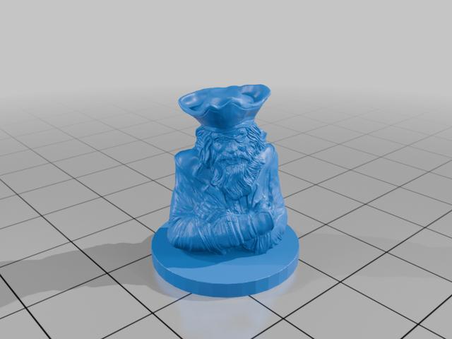 Libertalia Winds of Galecrest Player Pawns 3D model thumbnail