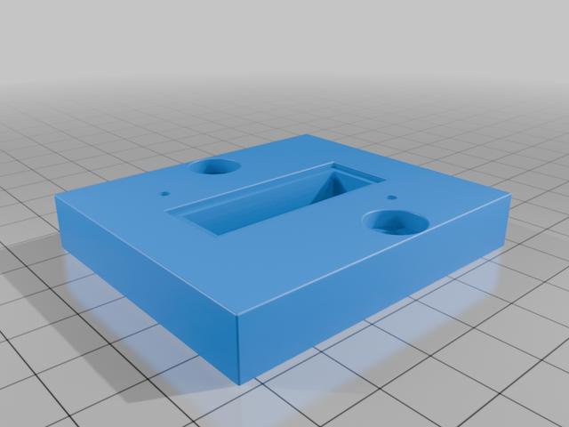 Mass Airflow Sensor Adapterplate Opel ADAM 3D model thumbnail