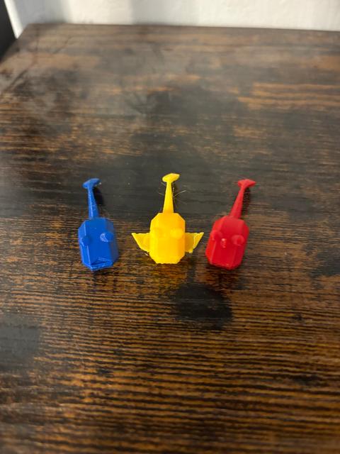 pikmin heads dummy 13 3D model thumbnail