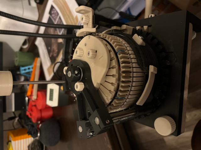 CSM camshell for side-mounted ribber arm (original cam) 3D model thumbnail