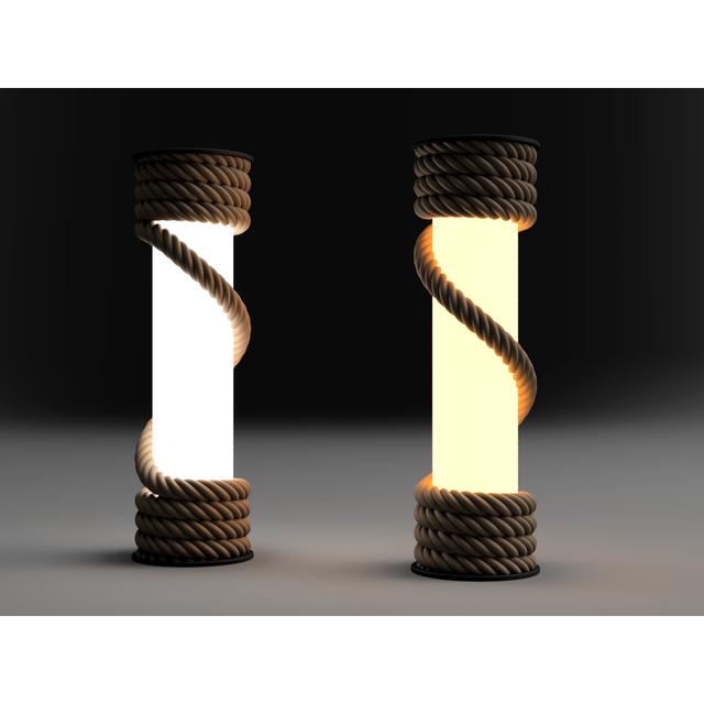 Rope Lamp 3D model thumbnail