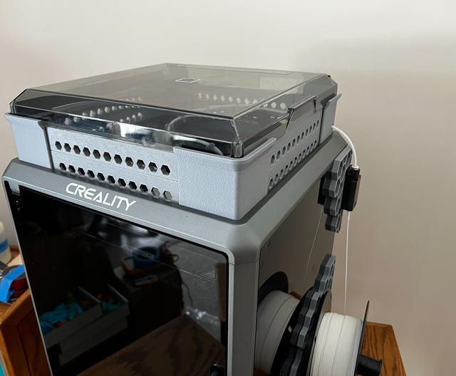 K1C Hinged Riser With Integral LED Light Bars 3D model thumbnail