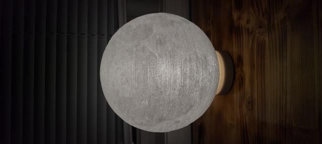 Moon Lamp Puck Light Base 3D model thumbnail