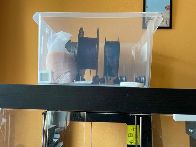 Lack Enclosure Filament Guides (Extended) 3D model thumbnail