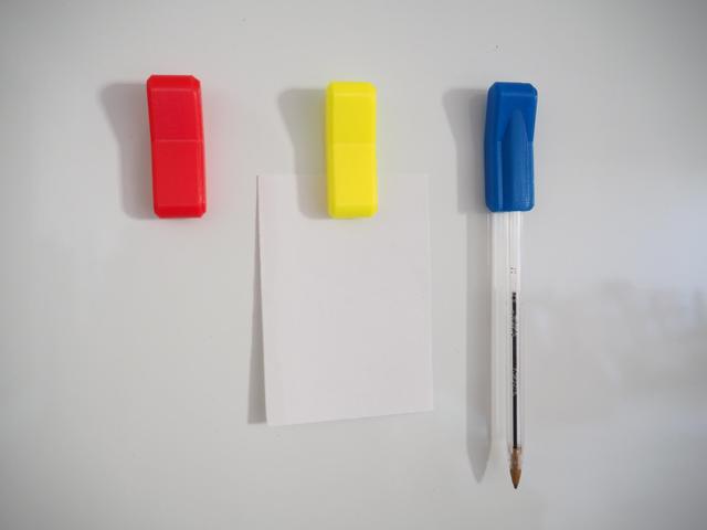 Pen Holder Fridge Magnet 3D model thumbnail