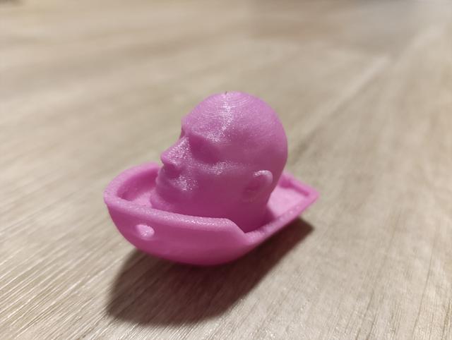 The Rock Benchy 3D model thumbnail